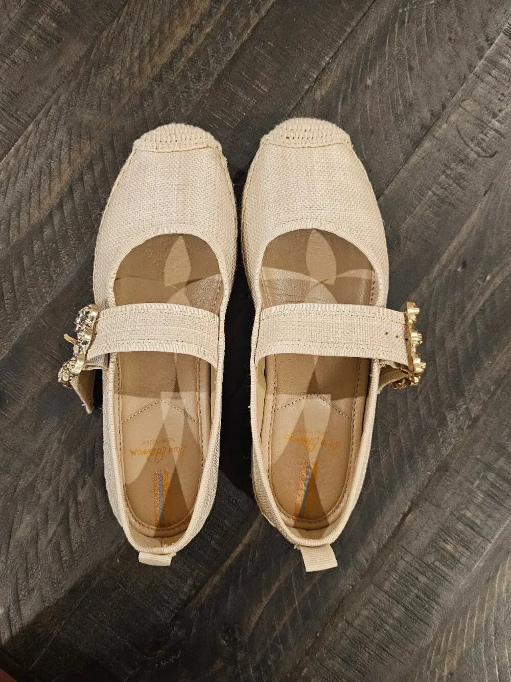 Sam Edelman Maddy Mary Jane Espadrille Light Natural size 7